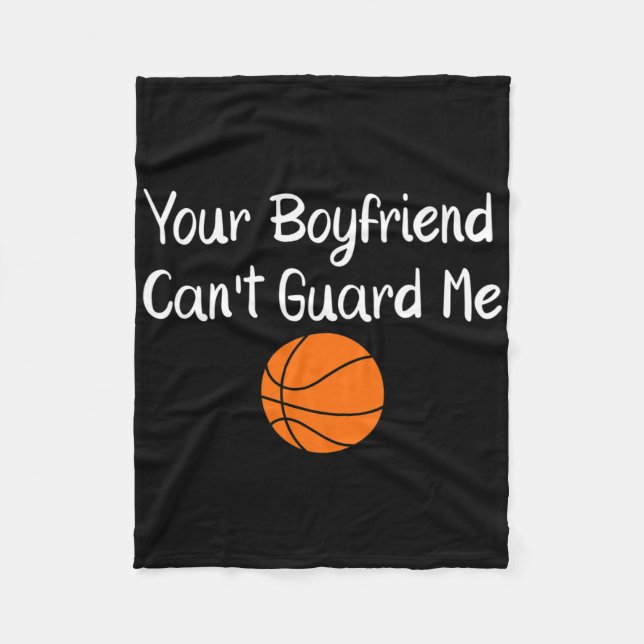 Couverture Polaire Your Boyfriend Can't Guard Me Sketll Sports  (Devant)