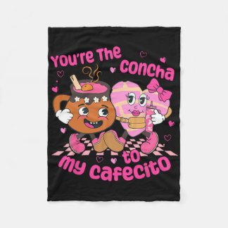 Couverture Polaire You're The Concha To My Cafecito Heart Mexican Val