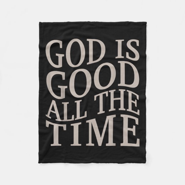 Couverture Polaire Youth God Is Good Christian Teen Girl Jesus Love Y (Devant)