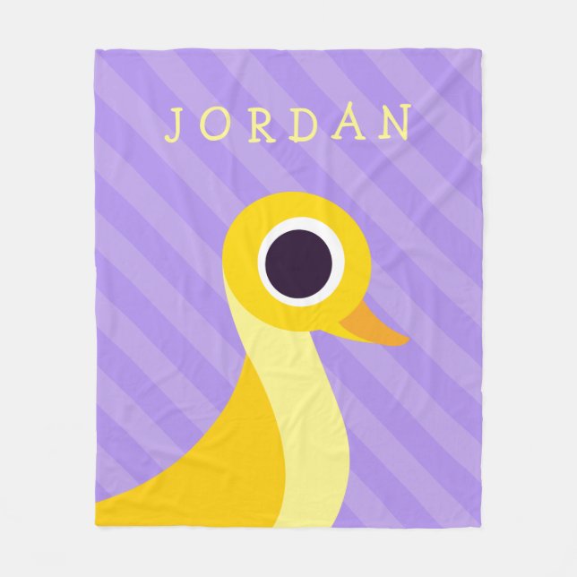 Couverture Polaire Zander le canard (Devant)