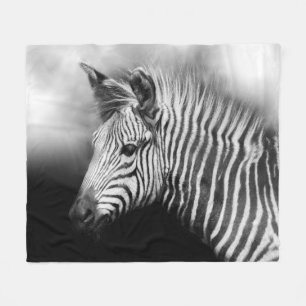 Couverture Polaire Zebra Foal