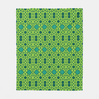 Couverture Polaire zellij marocain