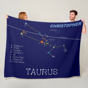 Couverture Polaire Zodiaque Taurus