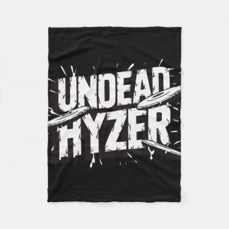 Couverture Polaire Zombie Mort Hyzer Drôle de Disque de Golf Amateur 