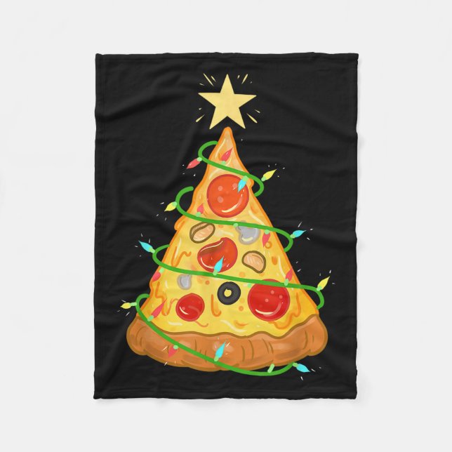 Couverture Polaire Zza Christmas Tree Zza Lover Gift  (Devant)