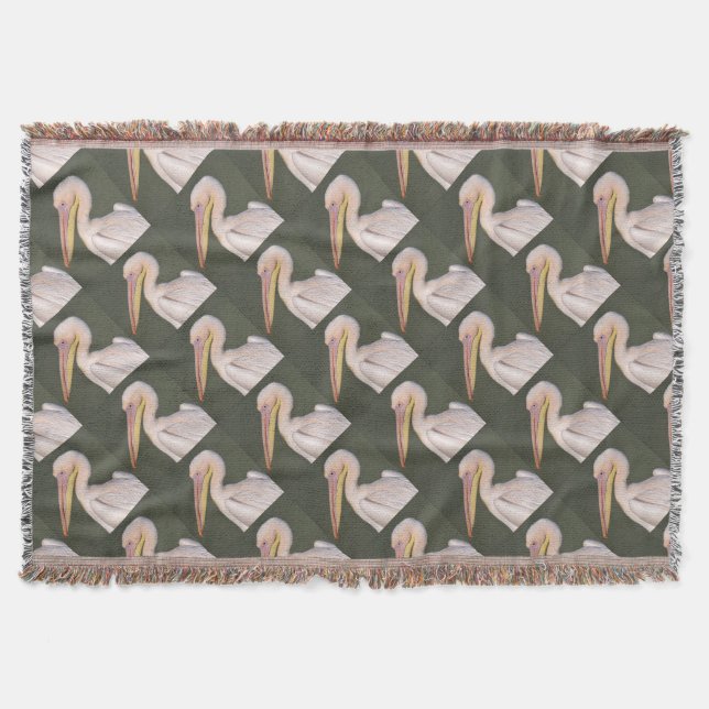 Couverture Portrait du pélican blanc (Devant)