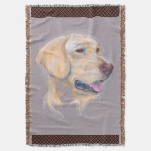 Couverture Portrait jaune de labrador retriever