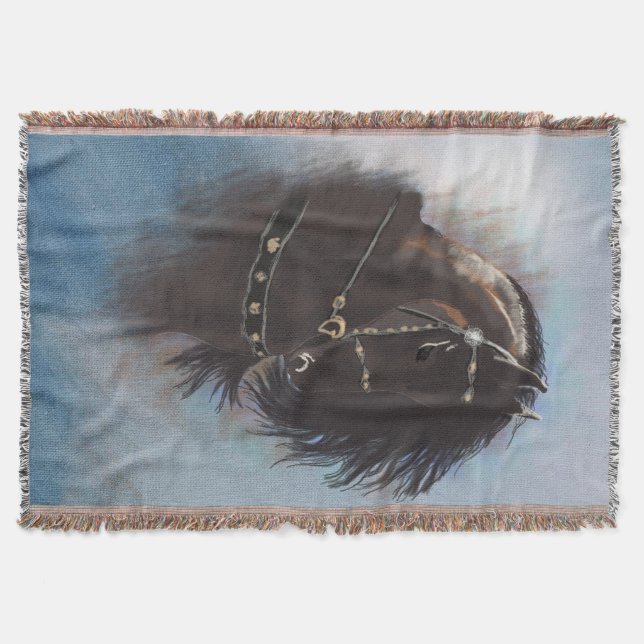 Couverture Portrait Stallion - Lance Blanche (Devant)