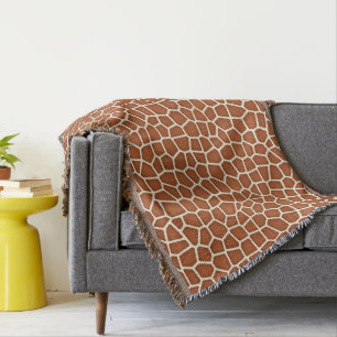 Couverture Poster de animal, Giraffe dans les tons de cuivre