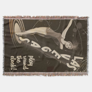 Couverture poster de voyage vintage Las Vegas