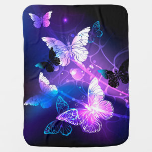 Couvertures Arriere Plan Bleu Pour Bebes Zazzle Ca