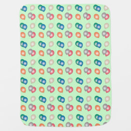 Couverture Pour Bébé Ballons colorés Patterned Baby Blanket