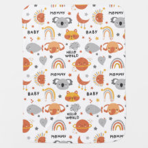 Cute Animaux Couverture bébé