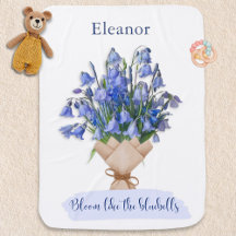 Fleur Bleue Plutôt Fleurie Florale Bluebells Perso