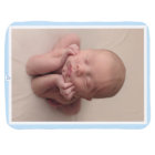 Monogramme Violet et rose bébé fille Collage photo