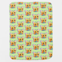 Petite abeille au miel mignonne, Bébé Miel Blanket