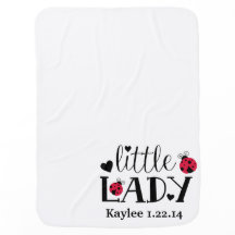 Petite Madame Customizable Baby Blanket