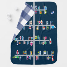 Plaid de Buffalo de docks de bateau