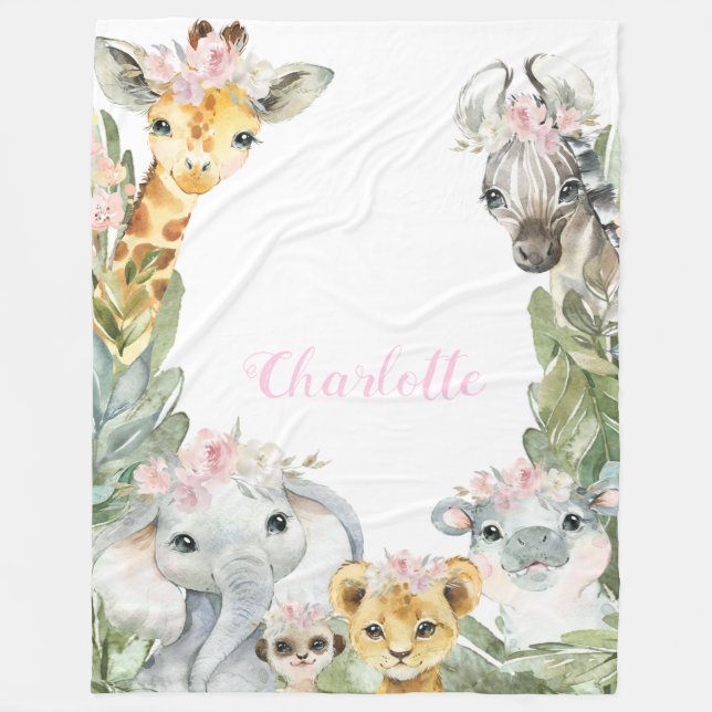 Couverture pour filles Safari (Devant)