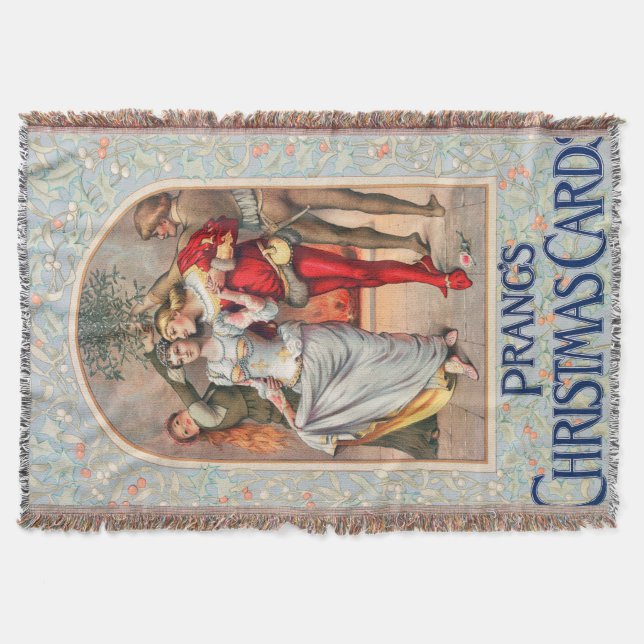 Couverture Prang's Christmas Card (ca. 1886) (Devant)