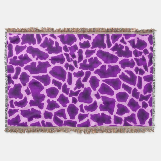 Couverture Print de Purple Giraffe (Devant)