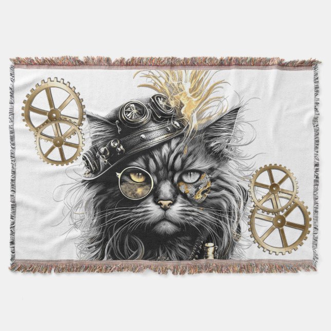 Couverture Professeur Sprocket-Paws Le Chat Steampunk Funky  (Devant)