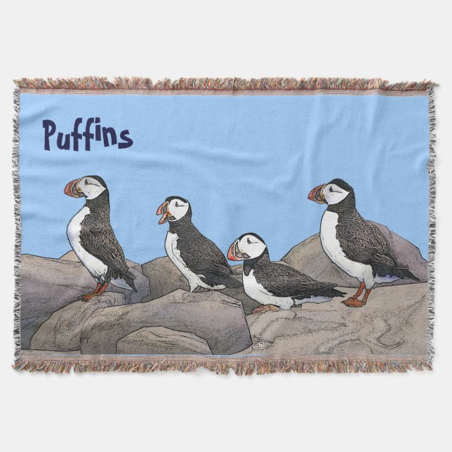 Couverture Puffins de l'Atlantique (Devant)