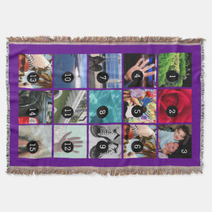 Couverture Quinze de vos photos violettes votre propre origin