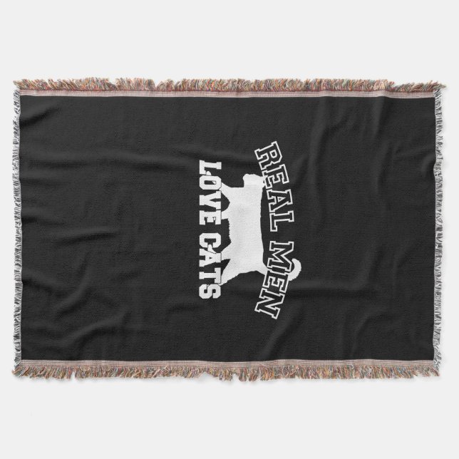 Couverture Real Men Love Cats Celui-ci est blanc (Devant)