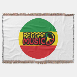 Couverture Reggae Musique, reggae art avec symbole de paix