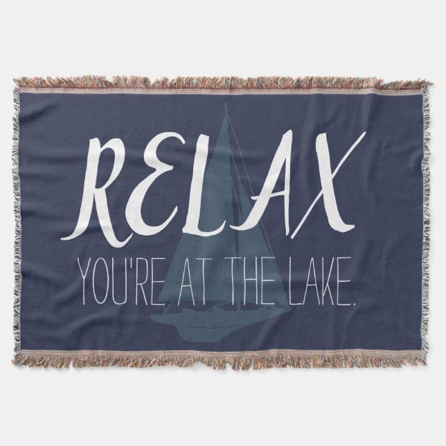 Couverture Relax Lake Boat (Devant)