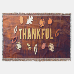 Couverture Remerciements Thanksgiving Fall Leaves Citrouille