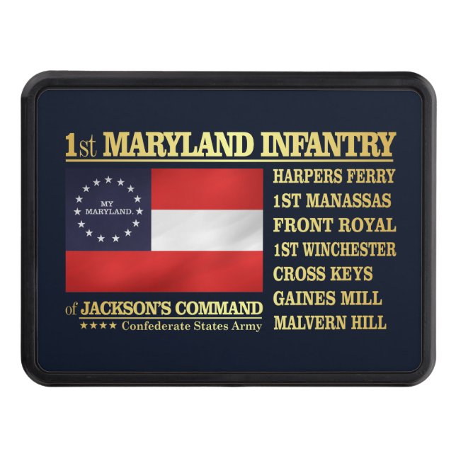 Couverture Remorque D'attelage 1ère infanterie du Maryland (BA2) (Devant)
