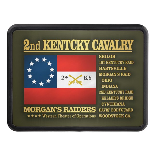 Couverture Remorque D'attelage 2e cavalerie du Kentucky (BA2) (Devant)