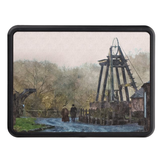 COUVERTURE REMORQUE D'ATTELAGE ANGLETERRE VICTORIENNE (Devant)