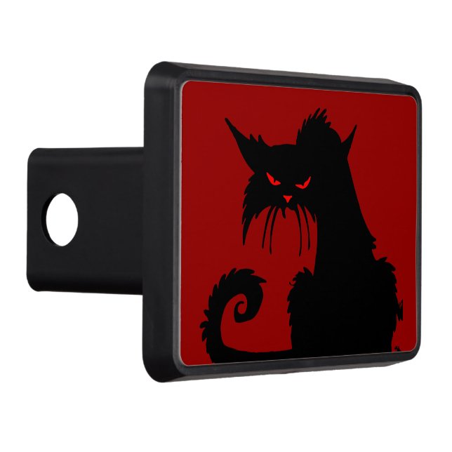 Couverture Remorque D'attelage Chat noir (Droite)