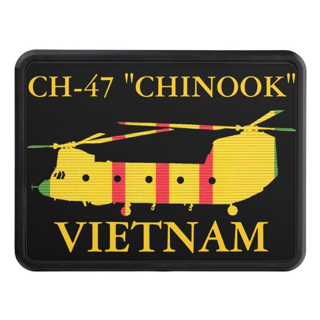 Couverture Remorque D'attelage Couverture "chinook" d'accroc du Vietnam CH-47 (Devant)