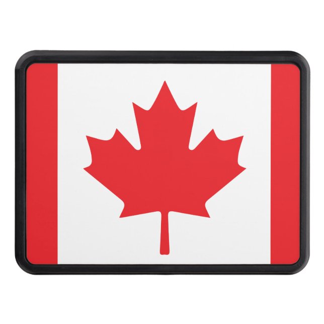 Couverture Remorque D'attelage Drapeau du Canada (Devant)