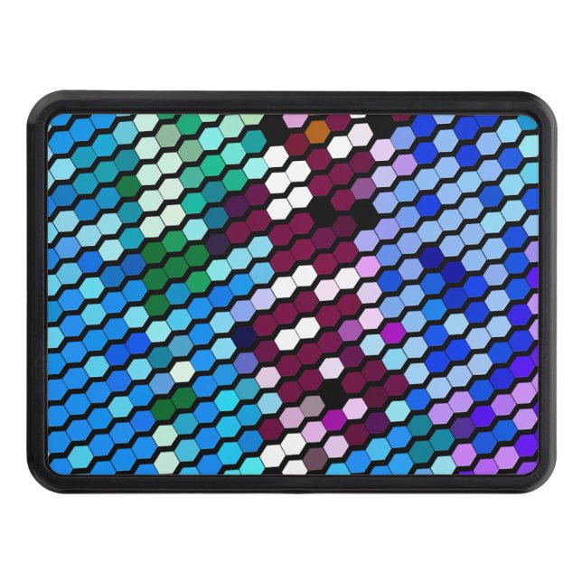 COUVERTURE REMORQUE D'ATTELAGE FLEUR SAUVAGE (Devant)