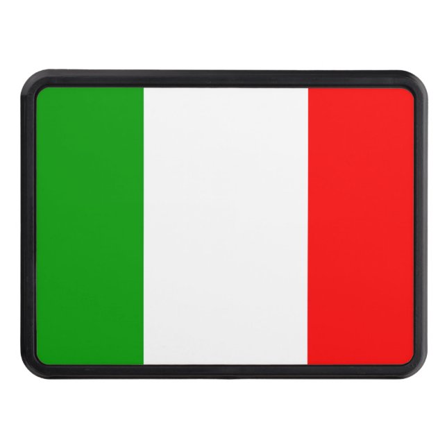 Couverture Remorque D'attelage Italie Drapeau pour Hitch (Devant)