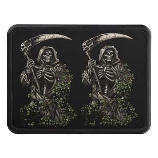 Couverture Remorque D'attelage La mort - faucheuse squelettique mauvaise avec la