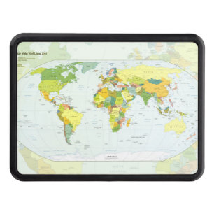 Couverture Remorque D'attelage monde+carte+globe+pays+atlas