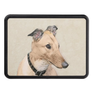 Couverture Remorque D'attelage Peinture Greyhound - Cute Original Chien Art