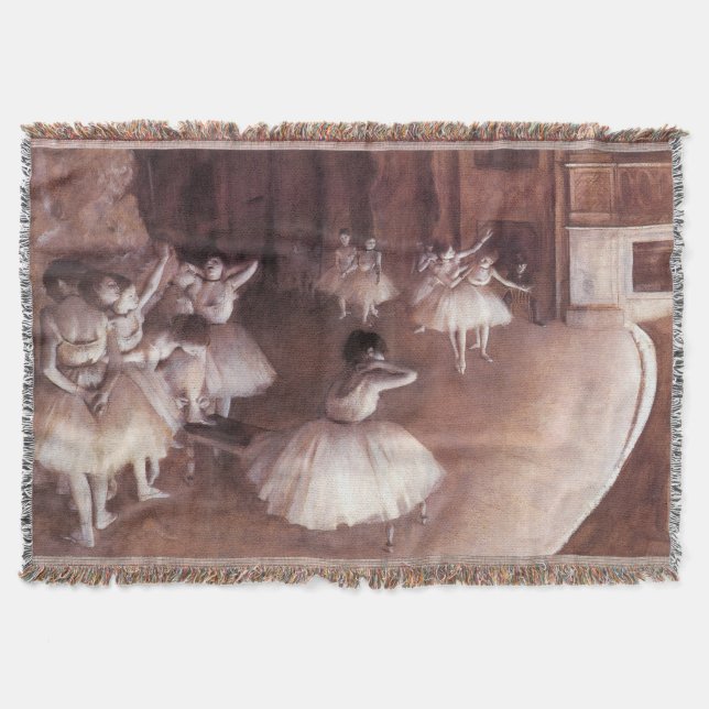 Couverture Répétition de ballet sur scène par Edgar Degas (Devant)