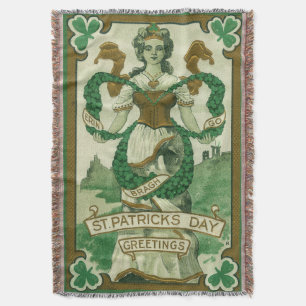 Couverture Rétro - Erin Go Braugh. Vœux de la Saint-Patrick