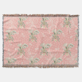 Couverture Rococo - Décor Chic Shabby - Canapé Jetant Des Cou