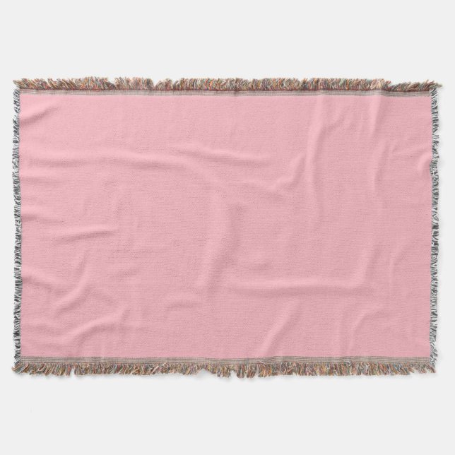 Couverture Rose clair couleur solide (Devant)