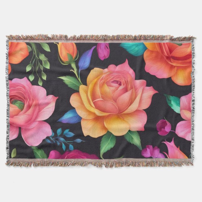 Couverture Rose de chemise florale (Devant)