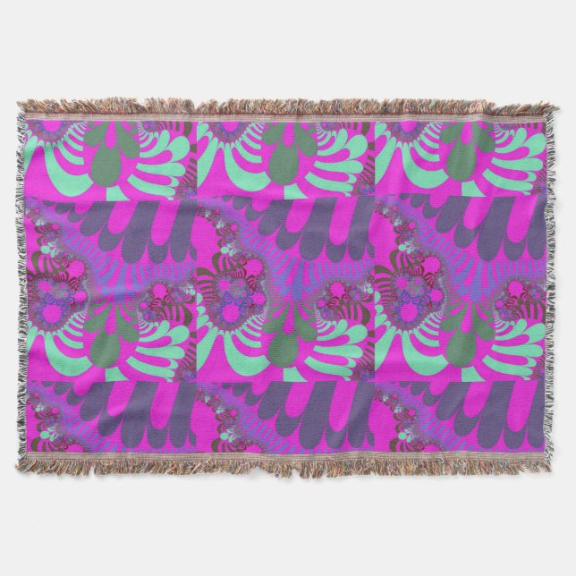 Couverture Rose et Turquoise (Devant)