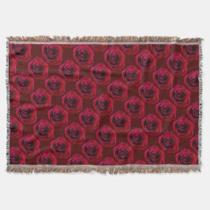 Couverture rose Fleur Roses Rouges Jeter Couvertur